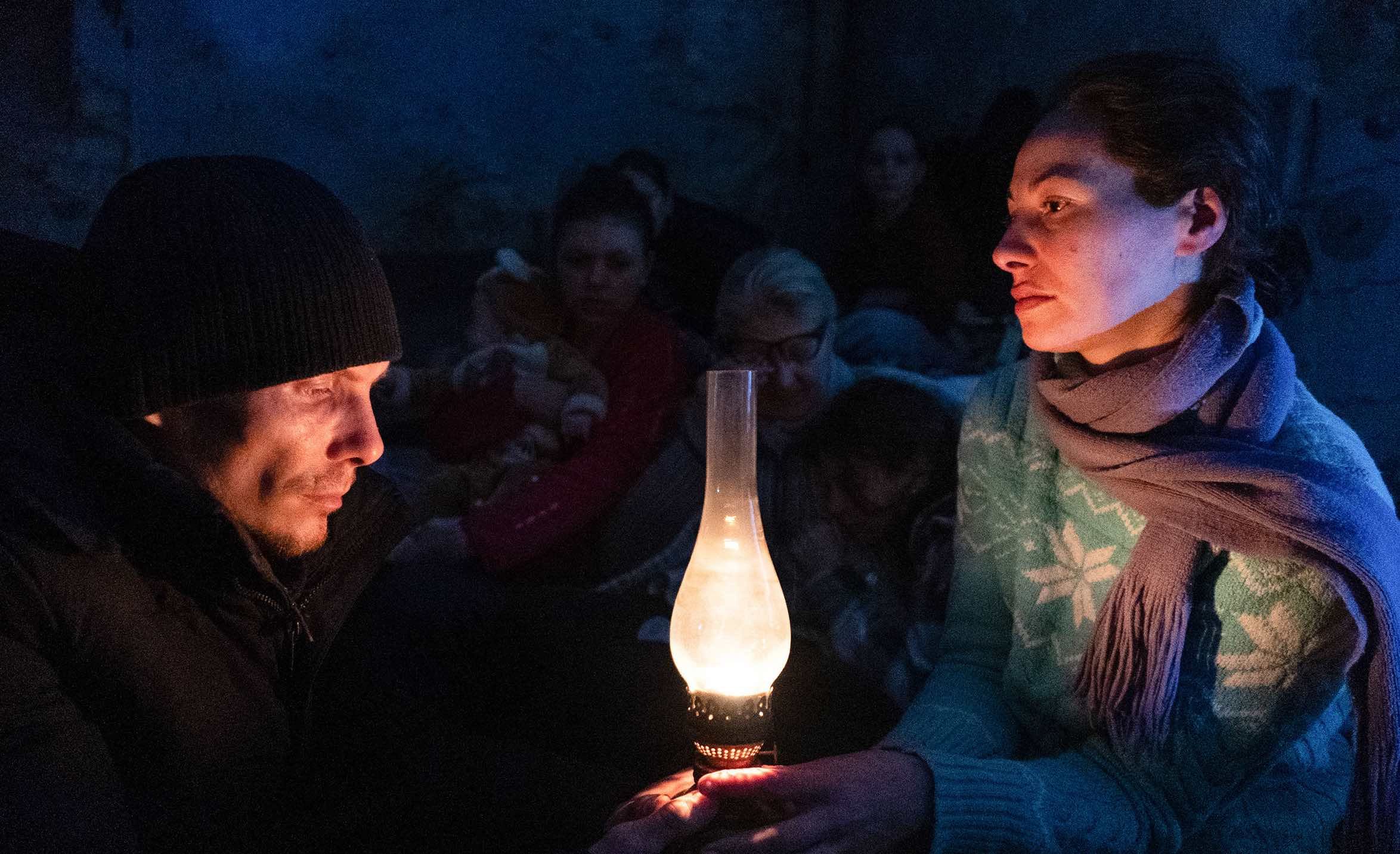 Taking shelter: civilians find safety where they can in 20 Days in Mariupol / AP Photo by Mstyslav Chernov, courtesy of Sundance Institute