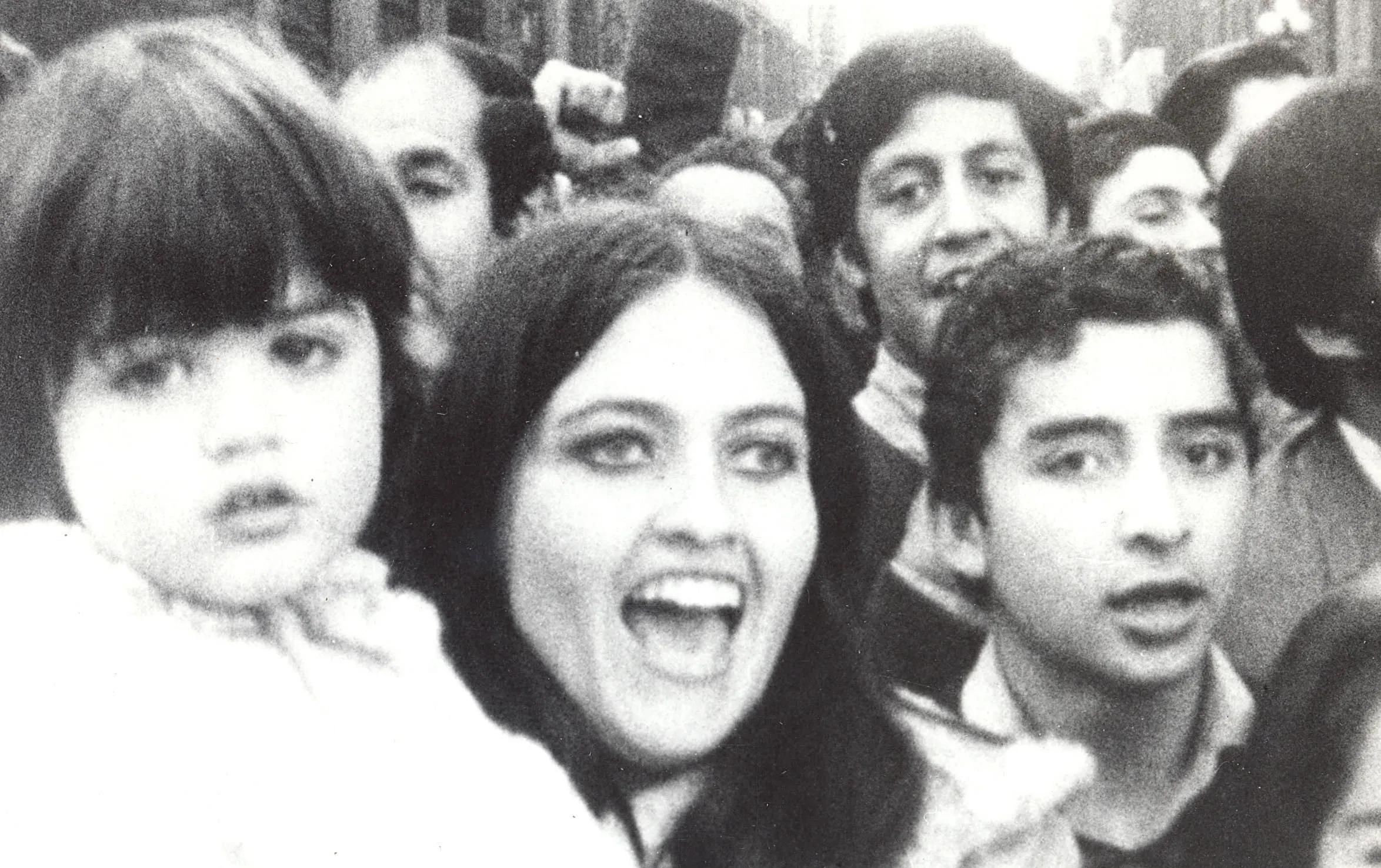 Focus on the masses: a throng of people participate in a demonstration in support of Allende in "The Battle of Chile" / Photo courtesy of Icarus Films.